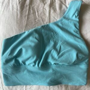 Lululemon Cyan Blue Asymmetrical Bra